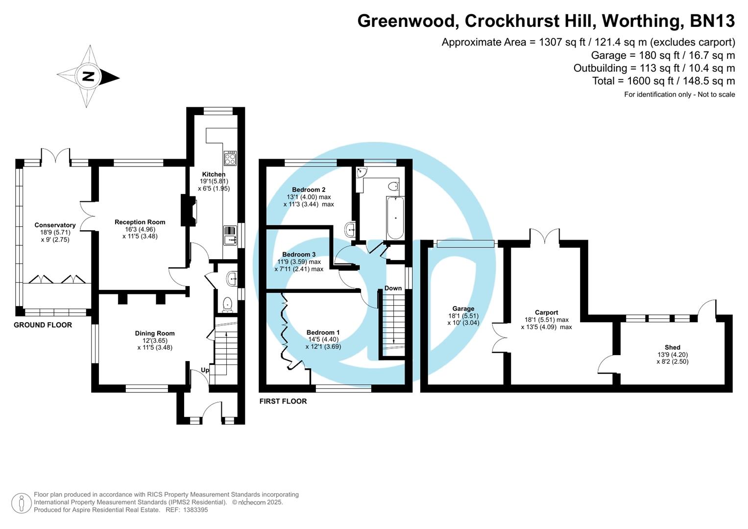 Greenwood, Crockhurst Hill, Worthing floorplan