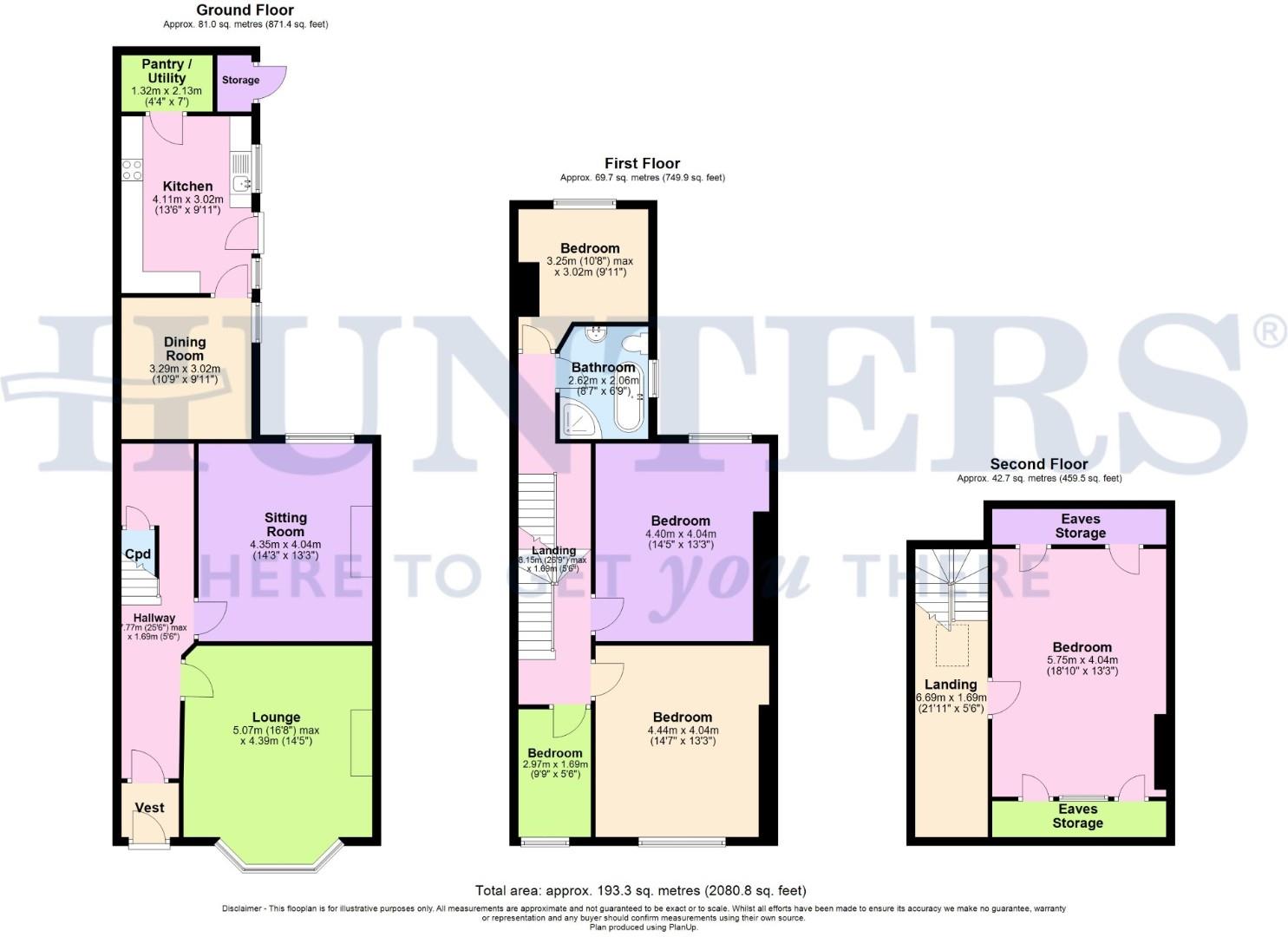 53, Rochdale Road, Manchester floorplan