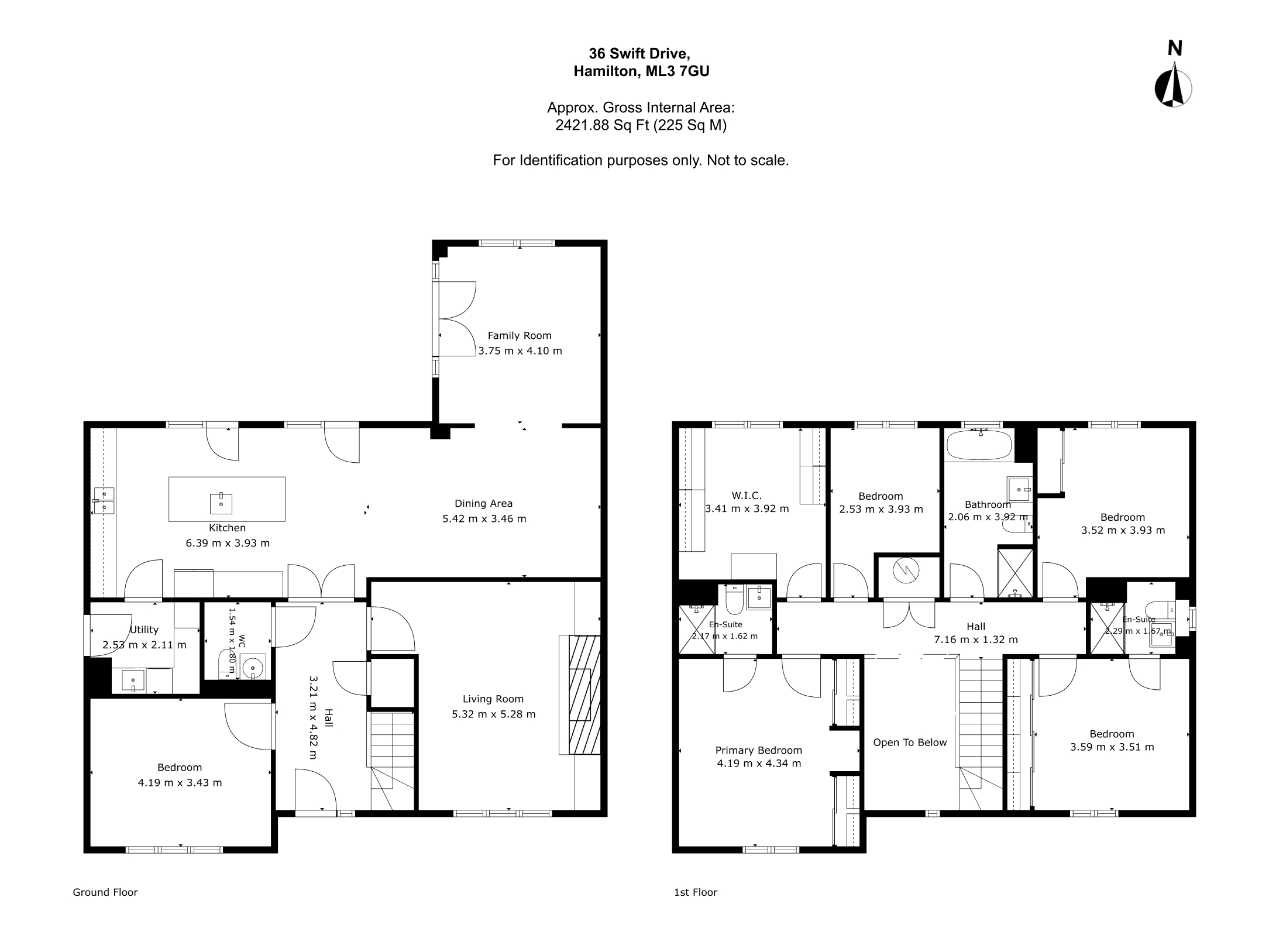 36, Swift Drive, Hamilton floorplan