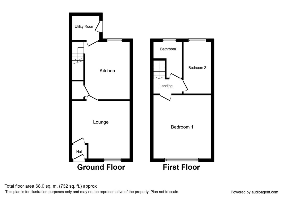 2 Bedrooms Terraced house for sale in Lumn Road, Hyde SK14