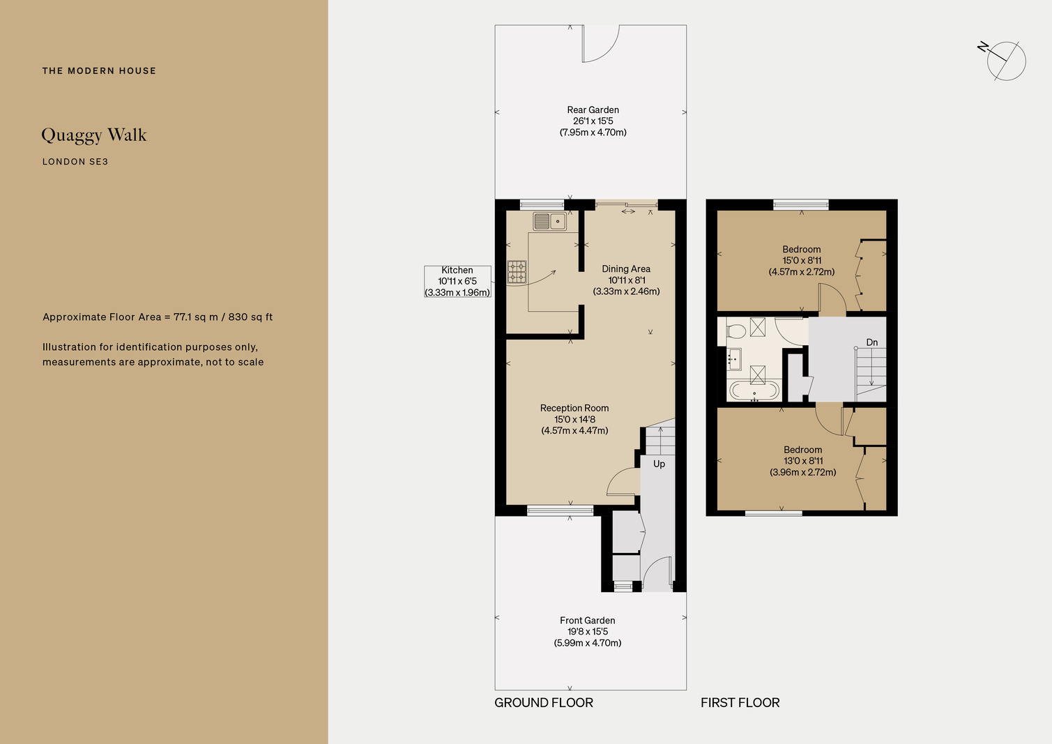 14, Quaggy Walk, London floorplan