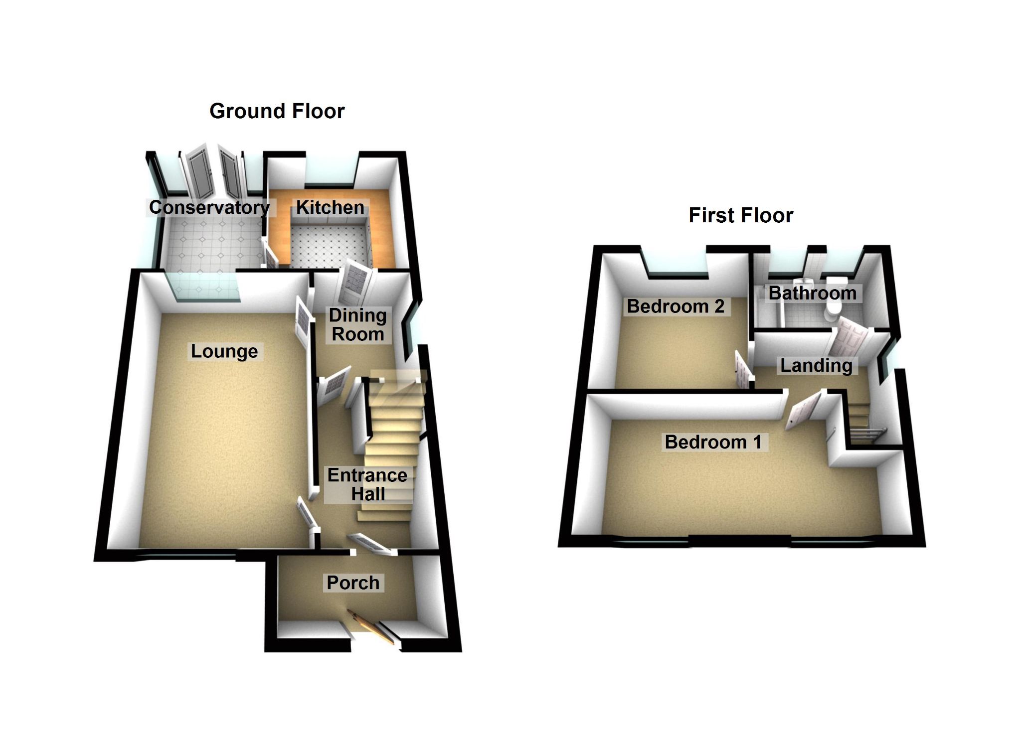 Springcroft Drive, Scawthorpe, Doncaster DN5, 2 bedroom semidetached