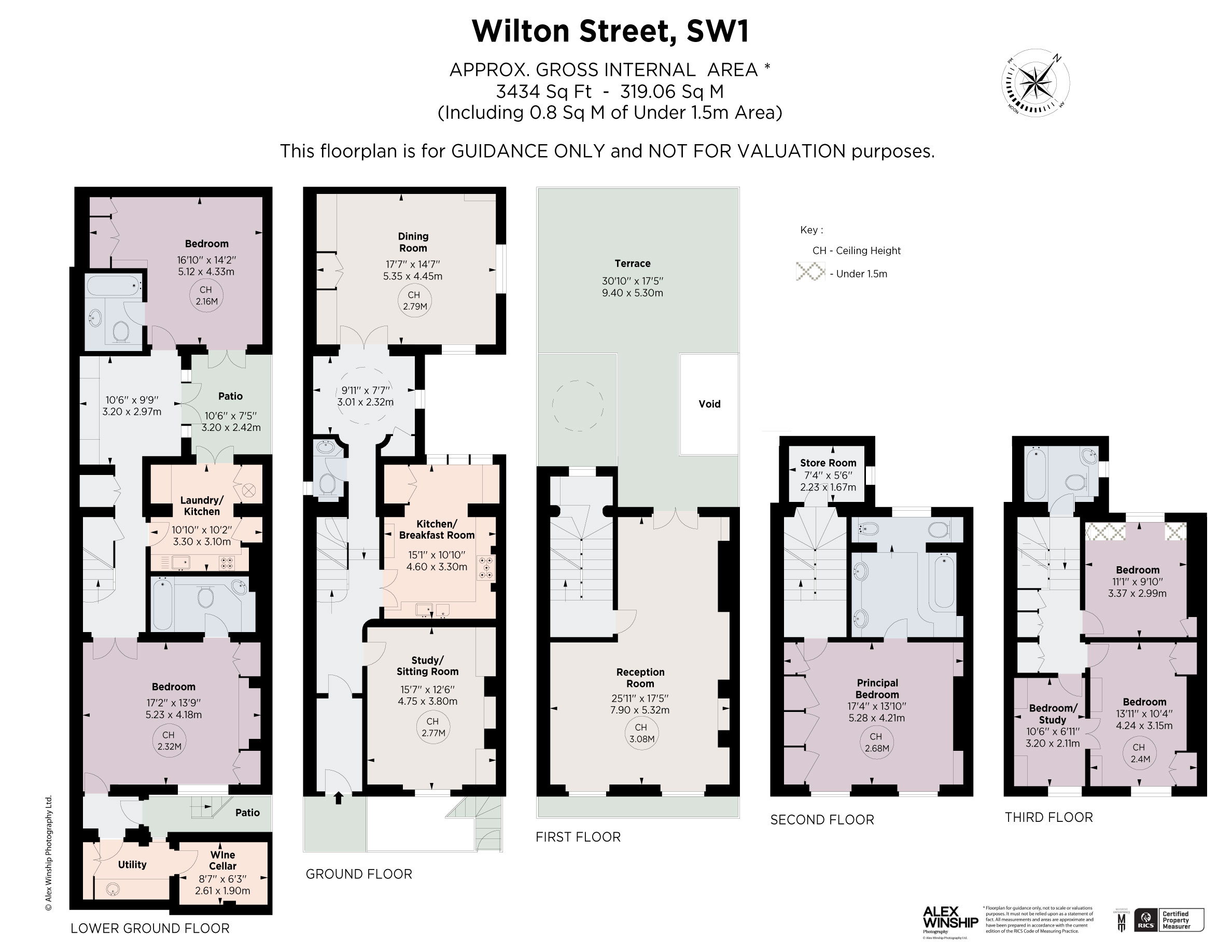 10, Wilton Street, Belgravia floorplan
