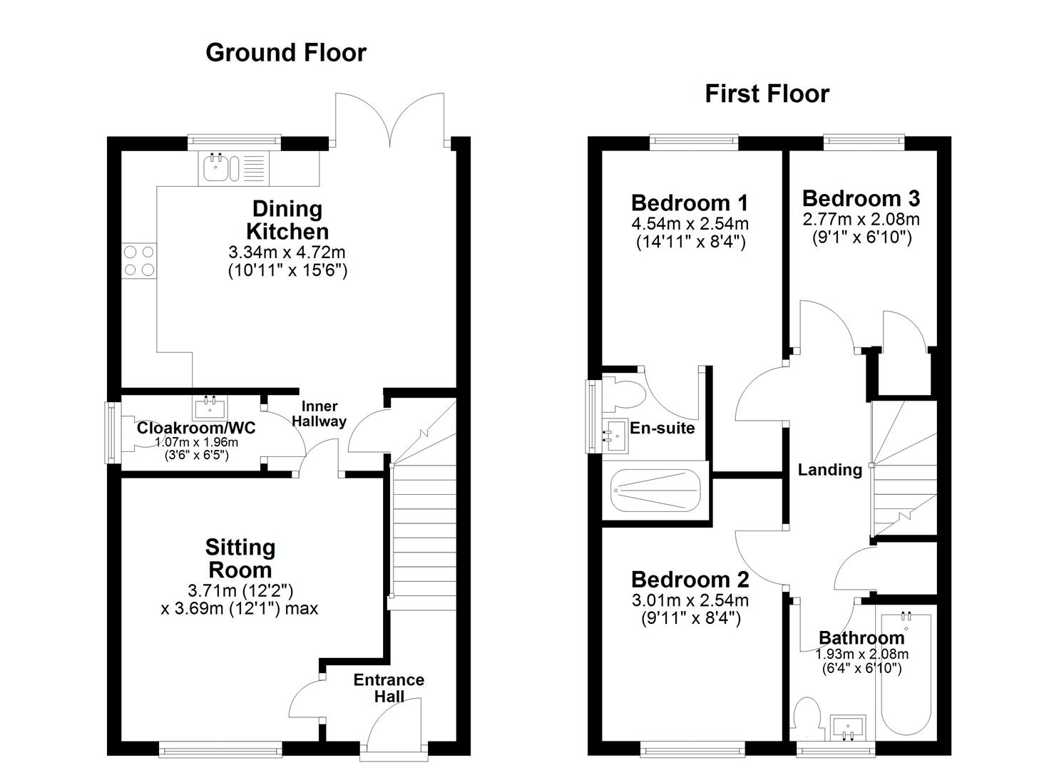 103, White Mill Drive, Pocklington floorplan