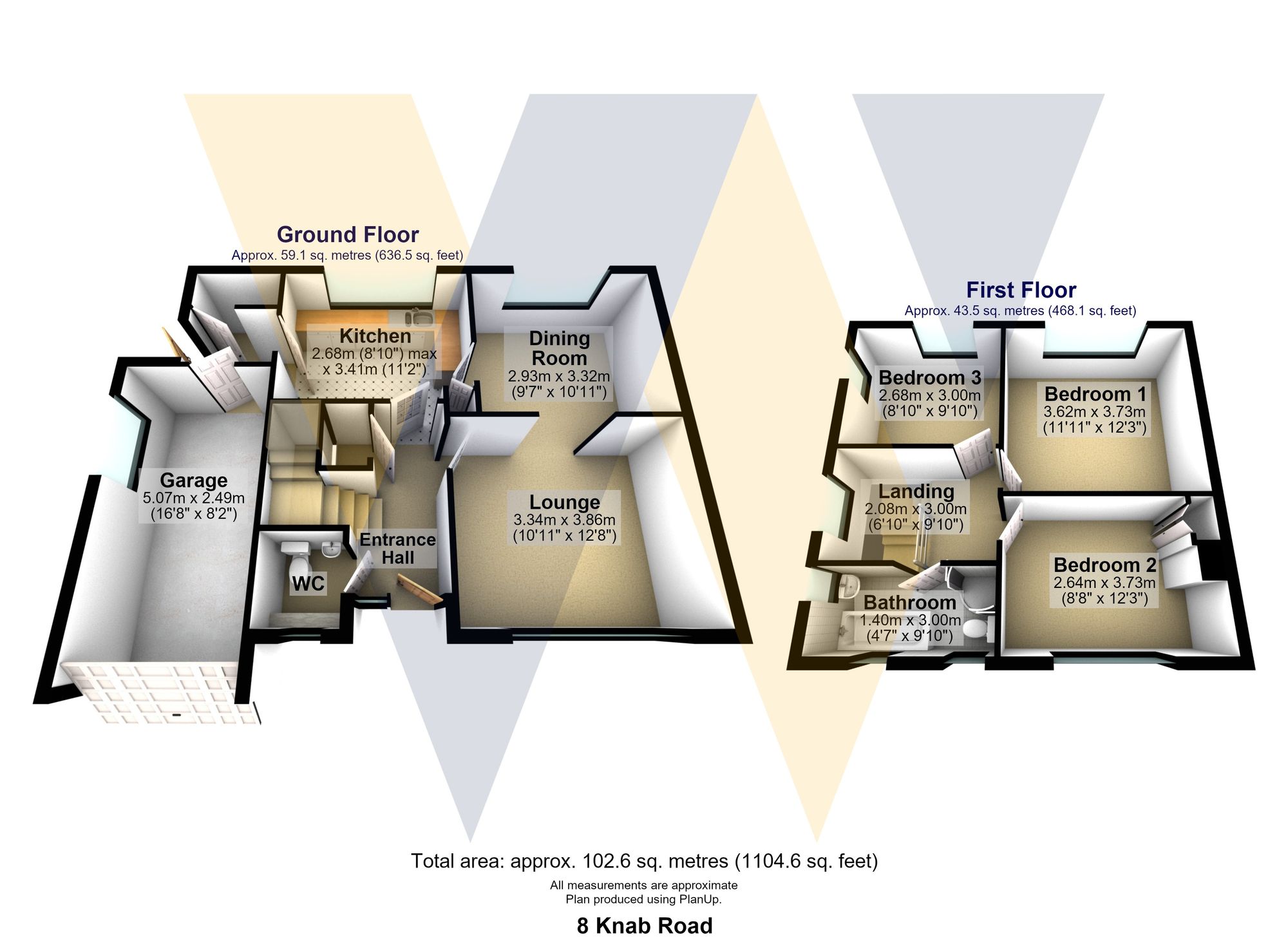 8 Knab Road, Sheffield floorplan