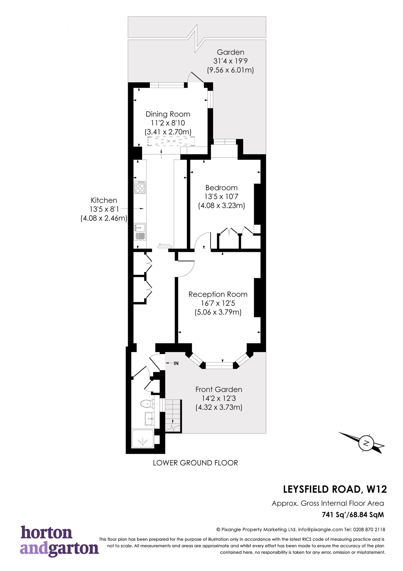 Leysfield Road, Shepherd's Bush floorplan