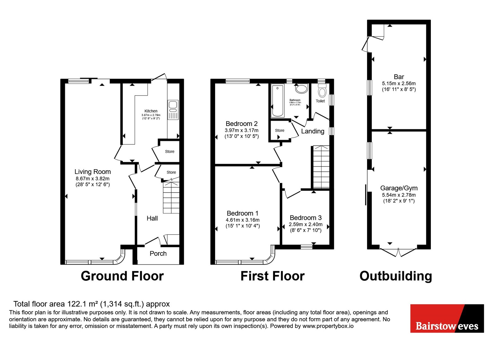 23, Franmil Road, Essex floorplan