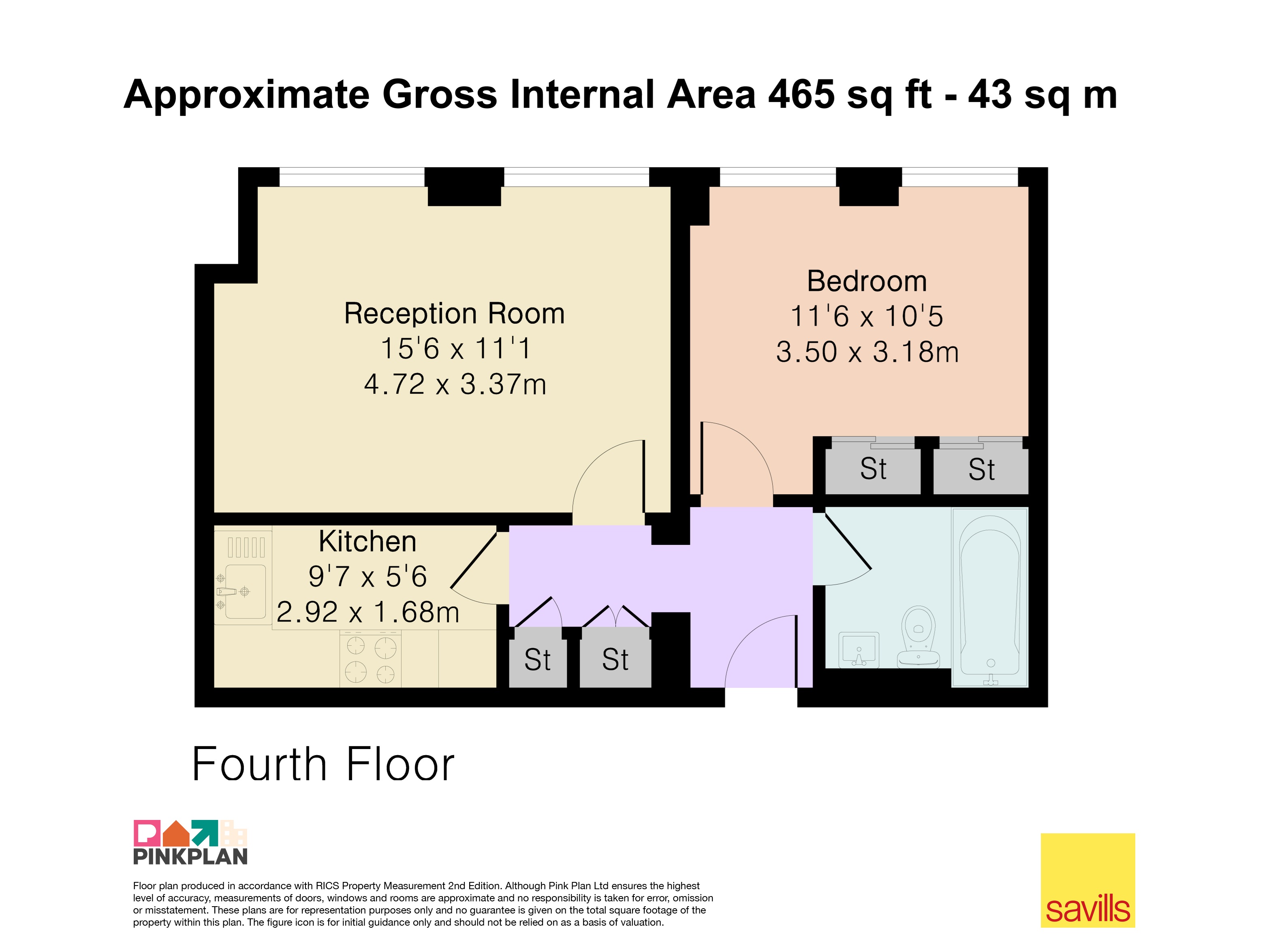 Flat 31, 18-20, Creechurch Lane, London floorplan