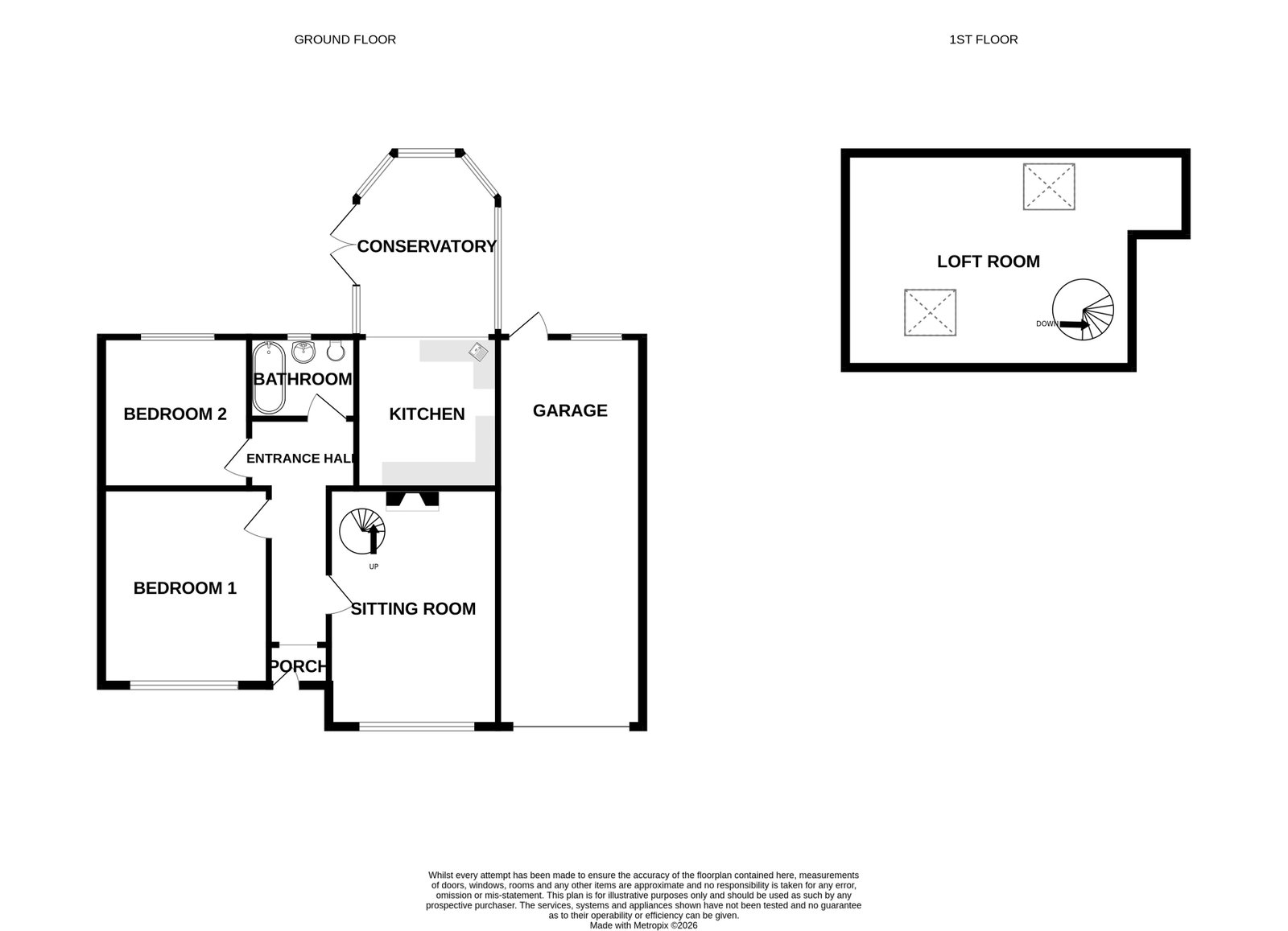 63, Coles Lane, Newton Abbot floorplan