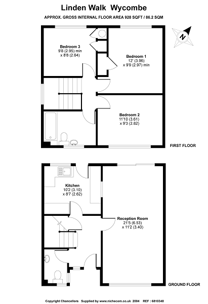 3 Bedrooms End terrace house to rent in Linden Walk, Hazlemere HP15