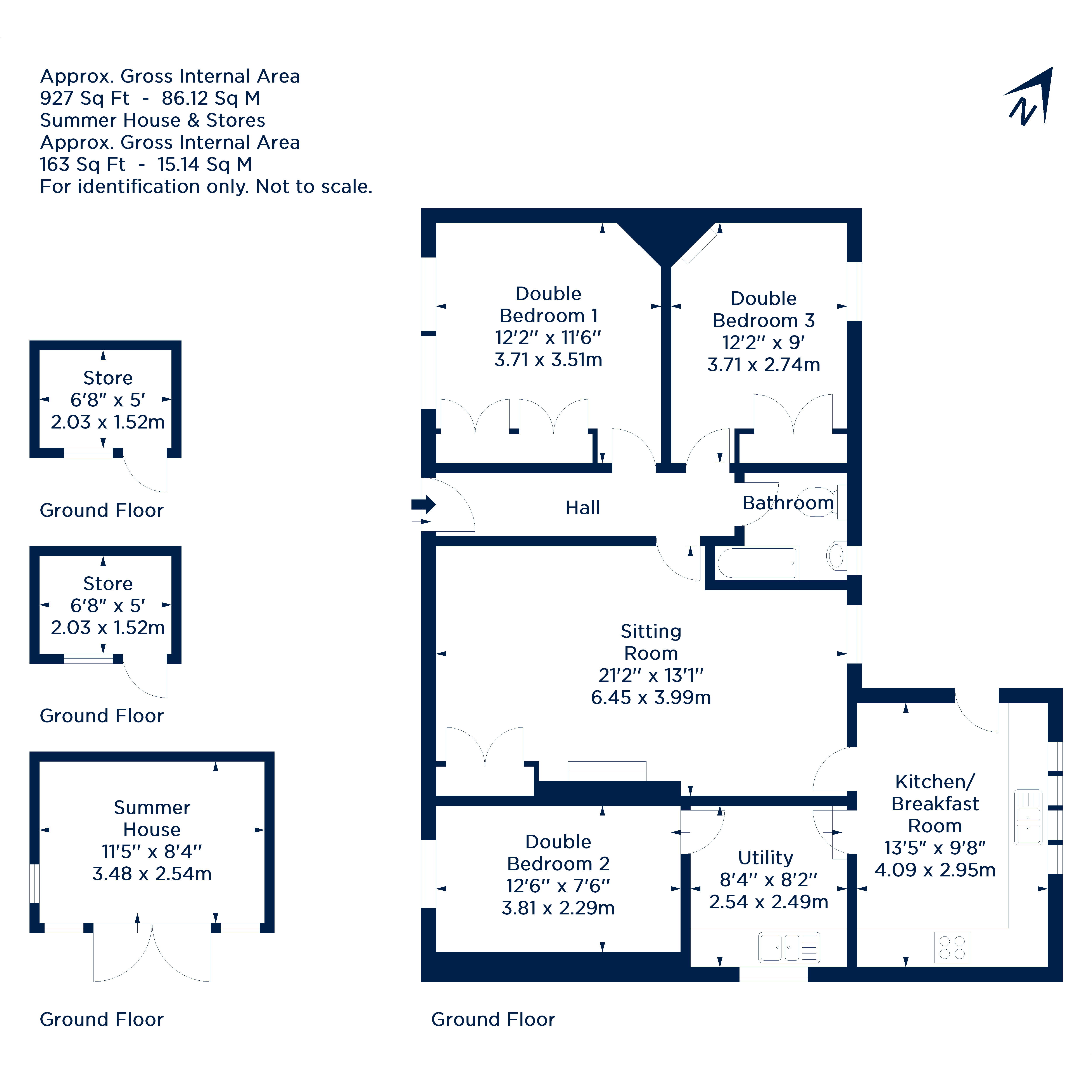 26, John Knox Road, East Lothian floorplan
