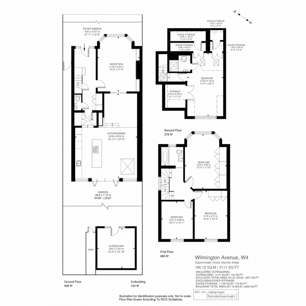 37, Wilmington Avenue, London floorplan