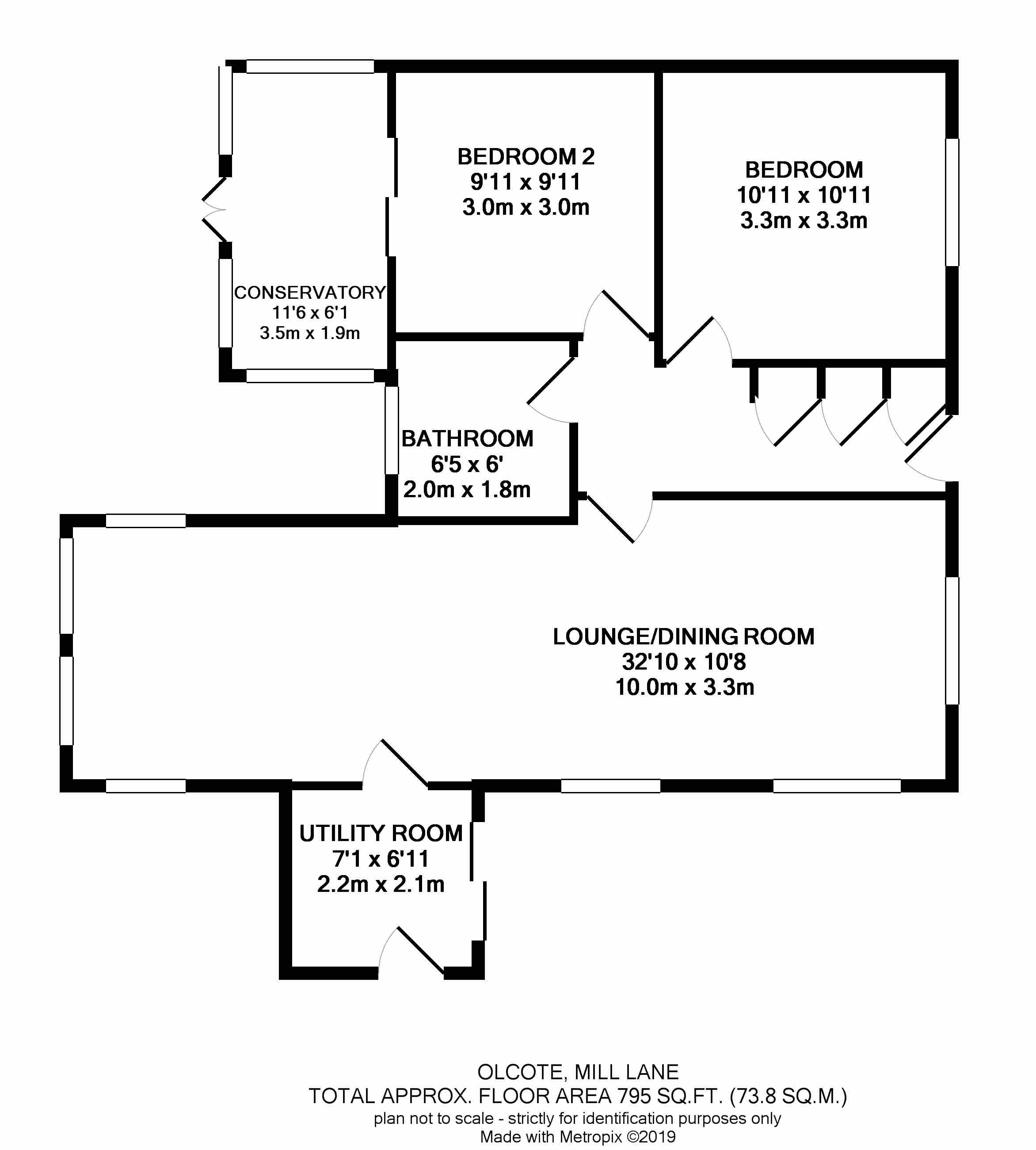 2 Bedrooms Bungalow for sale in Mill Lane, South Kirkby, Pontefract, West Yorkshire WF9