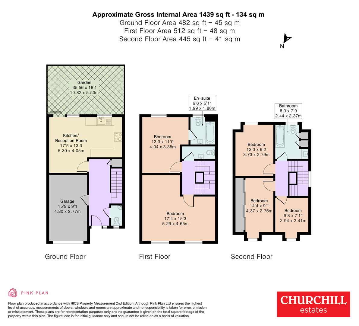 139, The Ridgeway, North Chingford floorplan