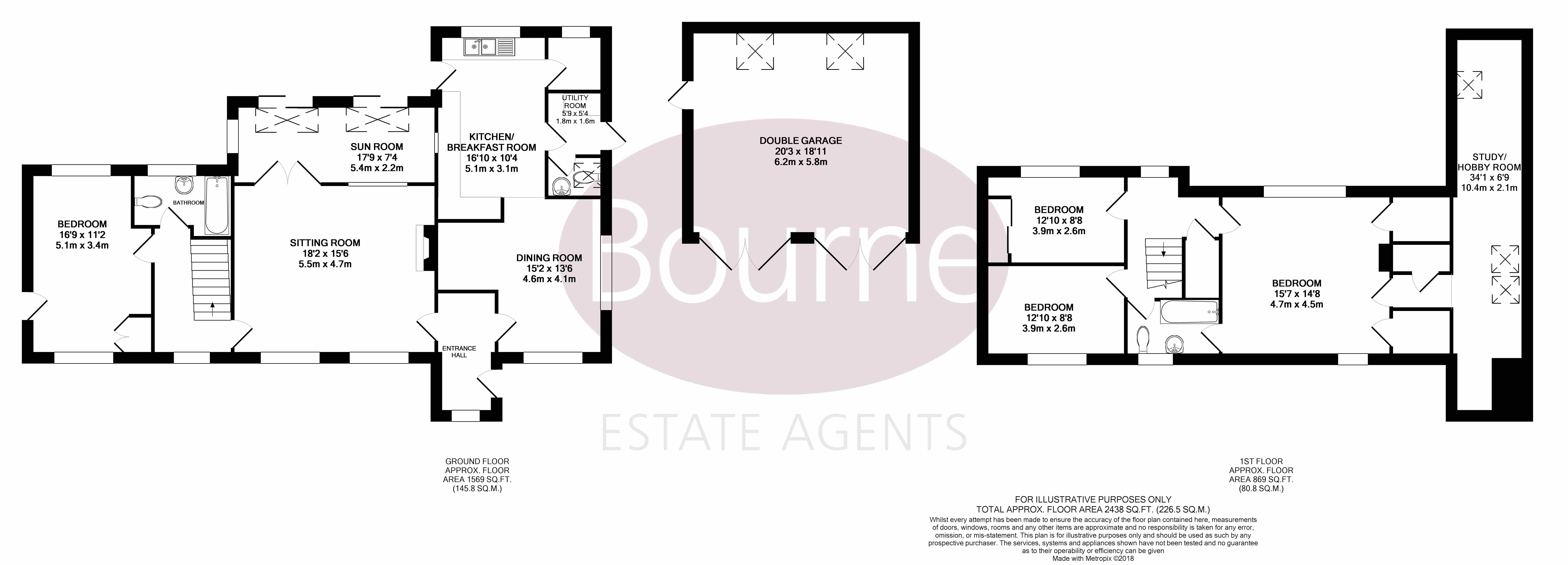 Old Odiham Road, Shalden, Alton, Hampshire GU34, 4 bedroom detached