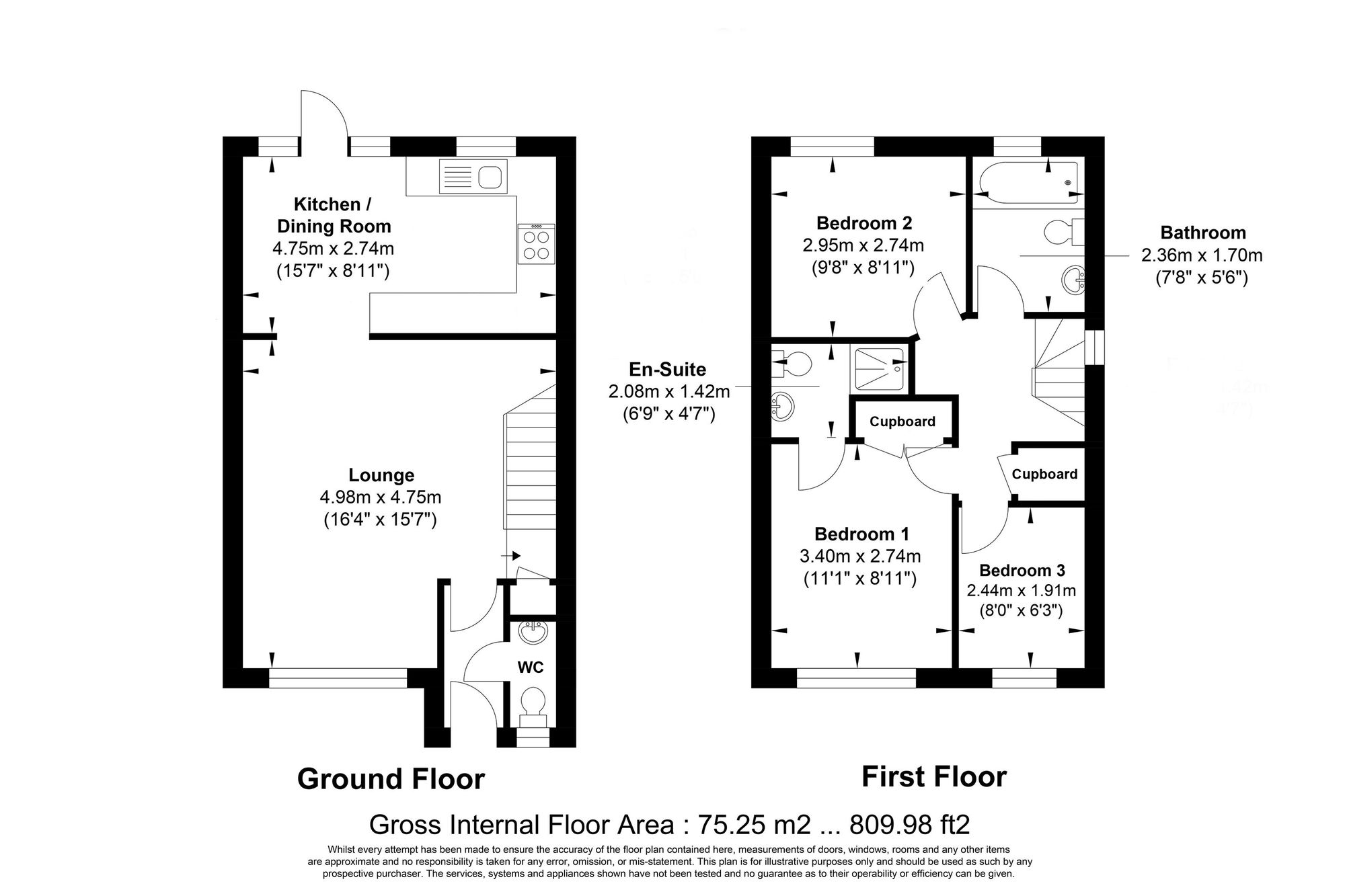 30 Burns Close, Billericay floorplan