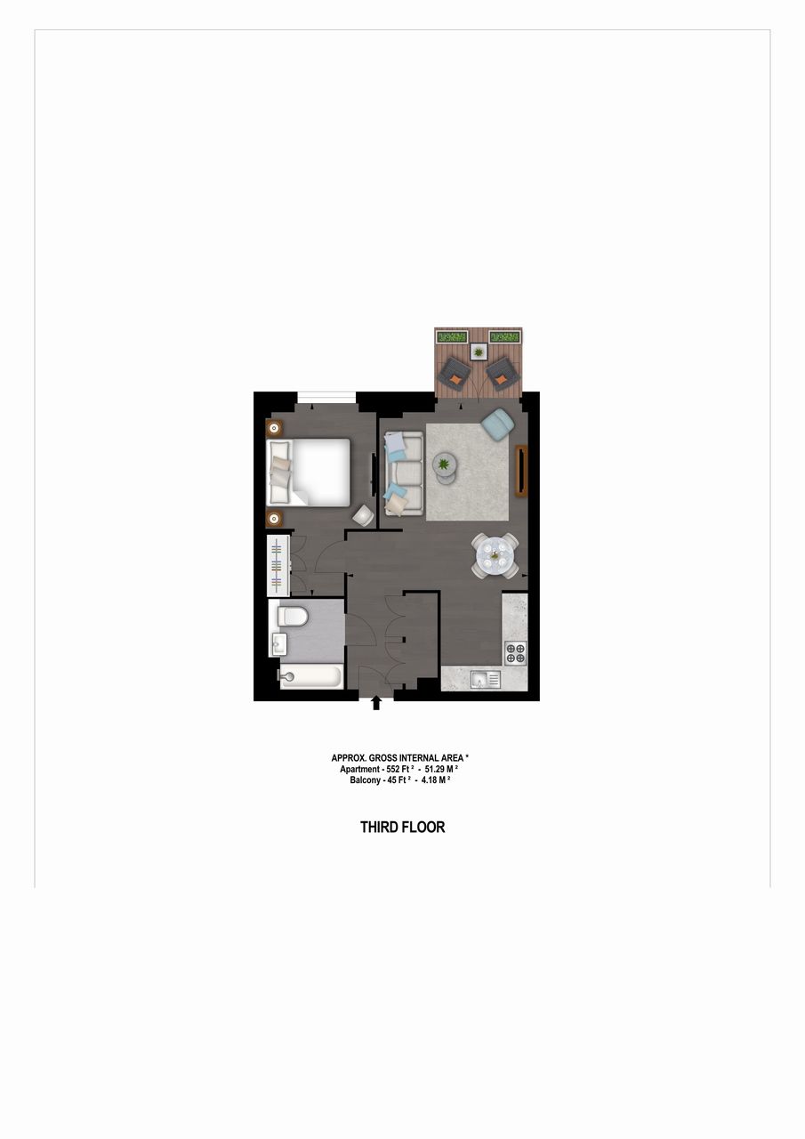 1 Bedrooms Flat to rent in Thornes House, 4 Charles Clowes Walk, London SW11