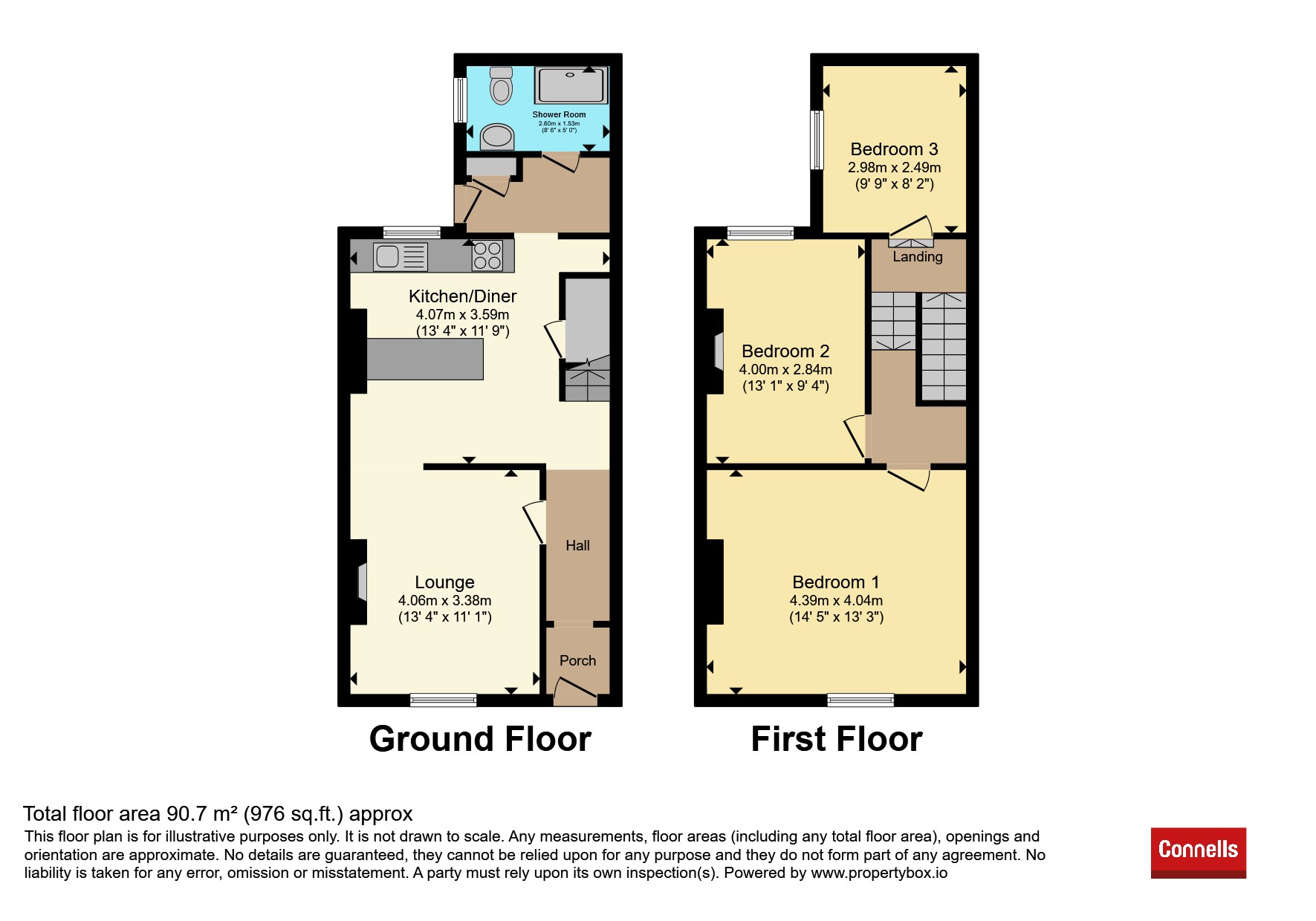 1, Valletort Place, Plymouth floorplan