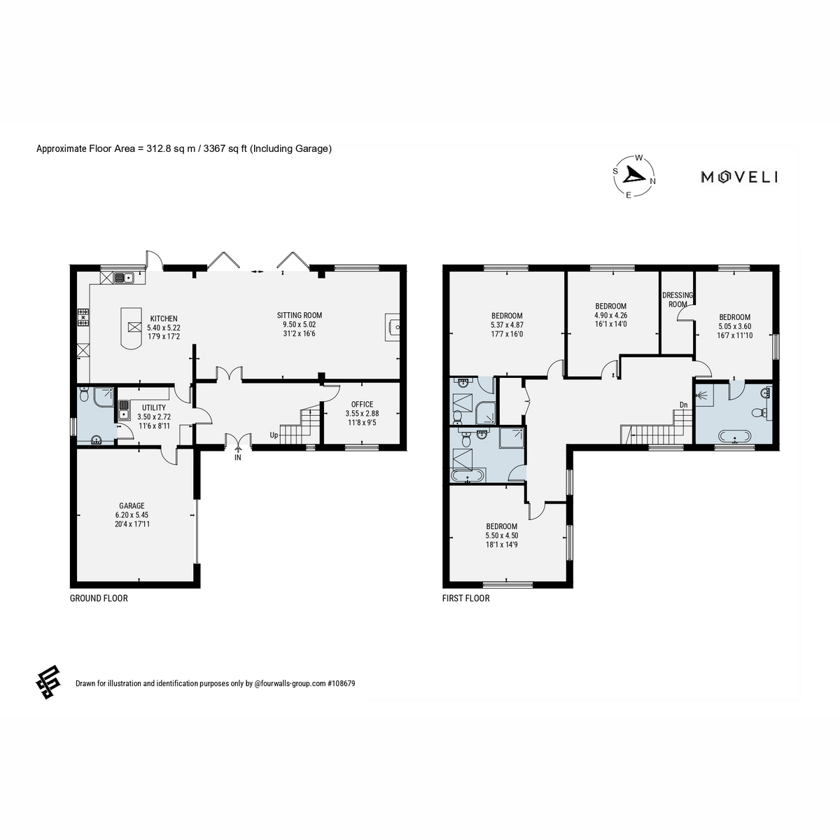 Fernside, Durfold Wood, Billingshurst floorplan