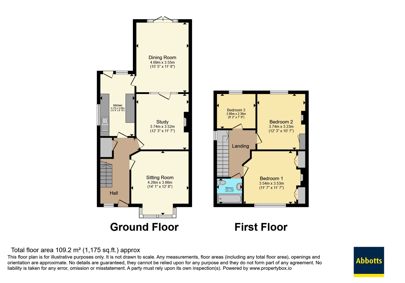 8, Leys Avenue, Cambridgeshire floorplan