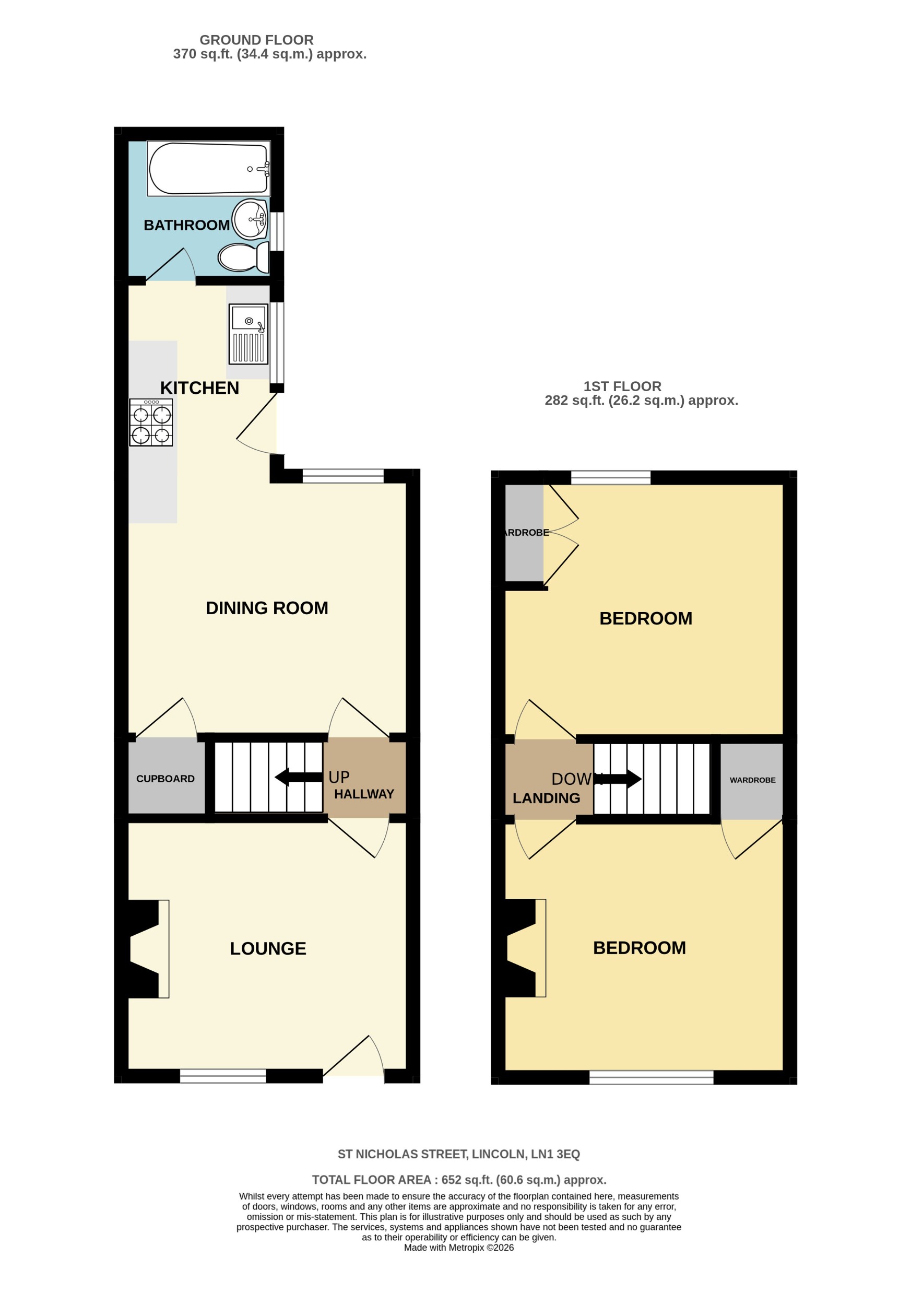 29, St Nicholas Street, Lincoln floorplan