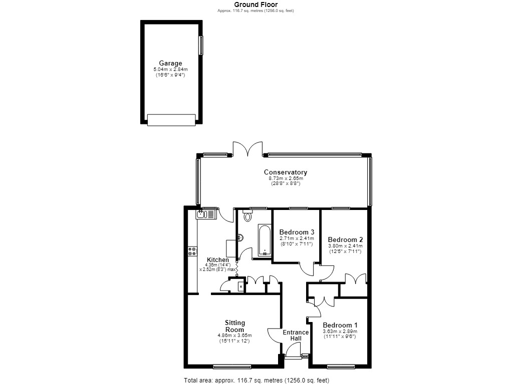Wild Rose, Behind Hayes, Templecombe floorplan