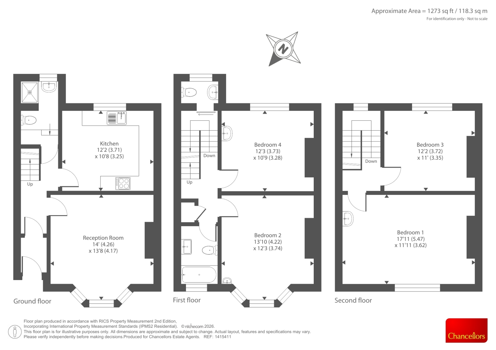 77b, St. Clements Street, Oxford floorplan