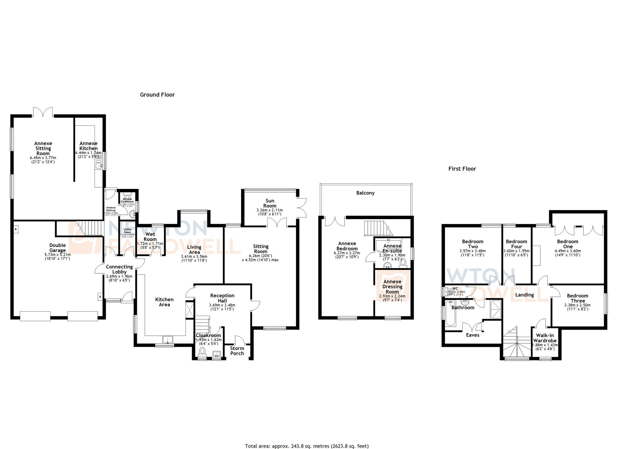 Croftways Hallcroft Road, Retford floorplan