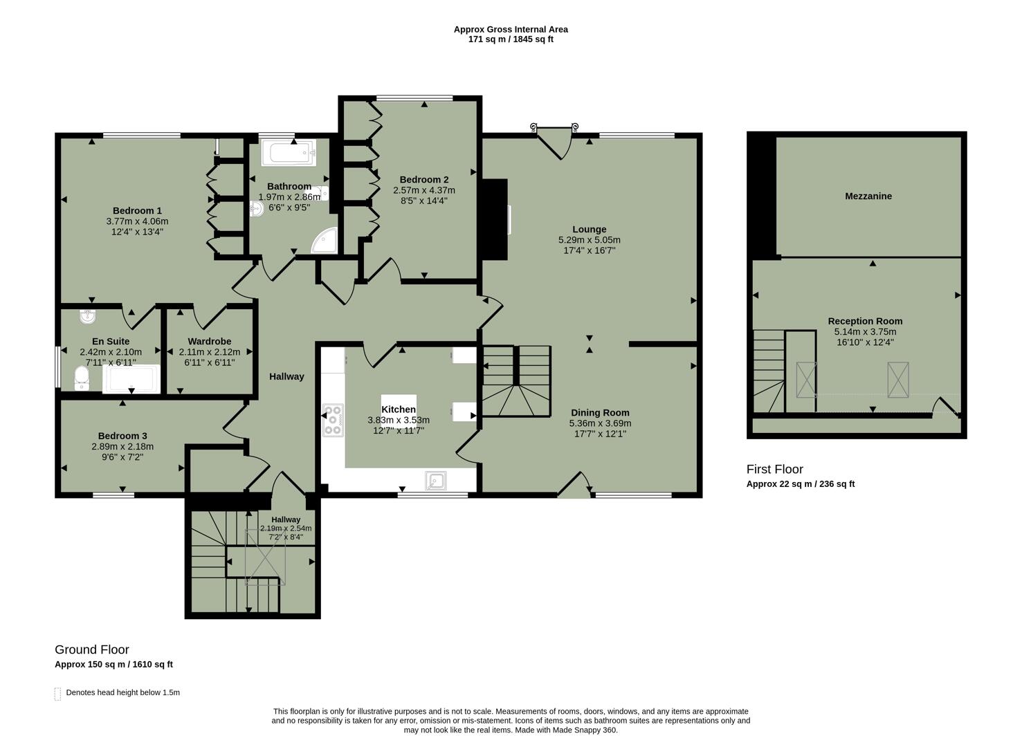 6, Denstone Court, Cardiff floorplan