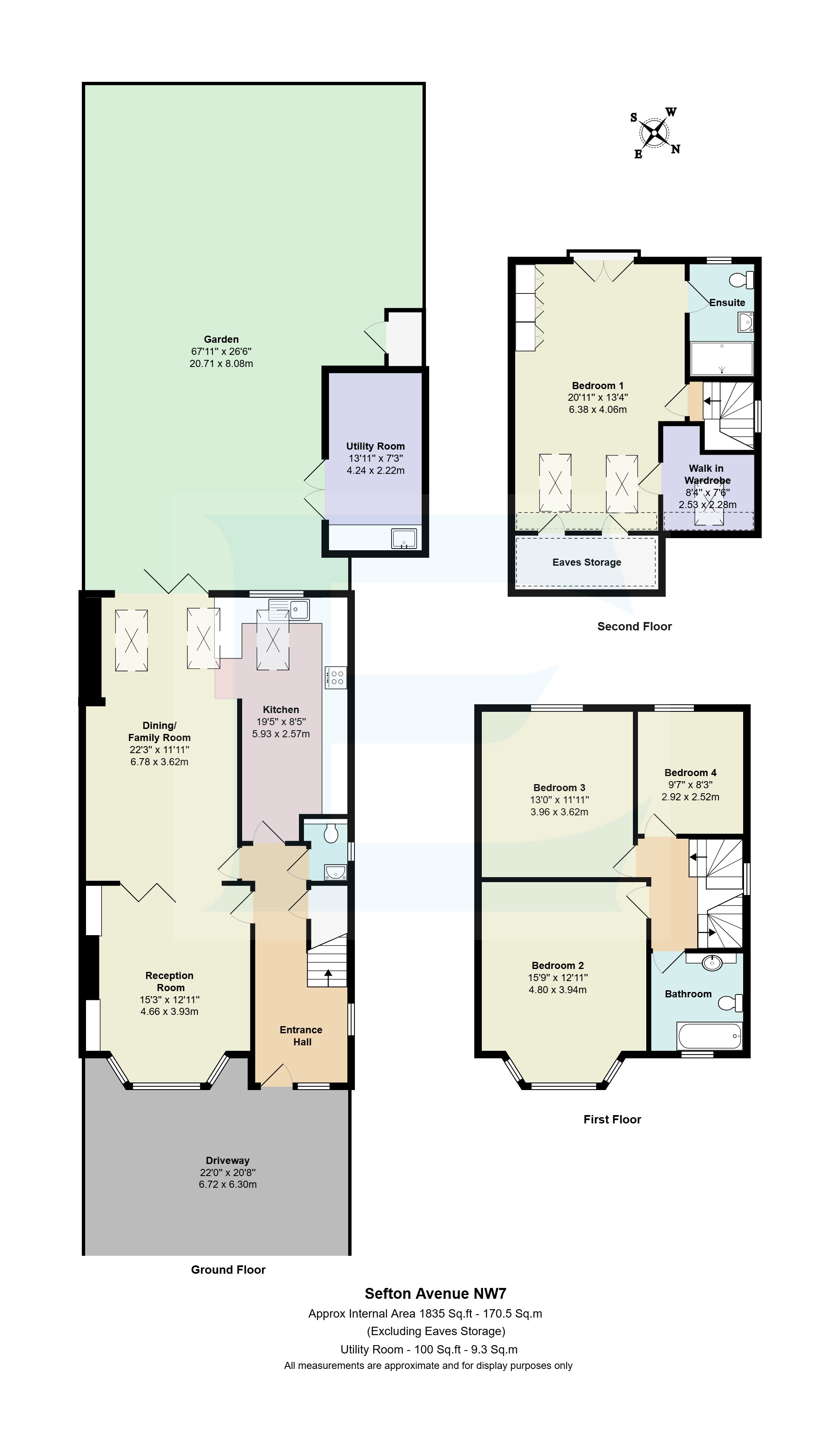 Sefton Avenue, London floorplan