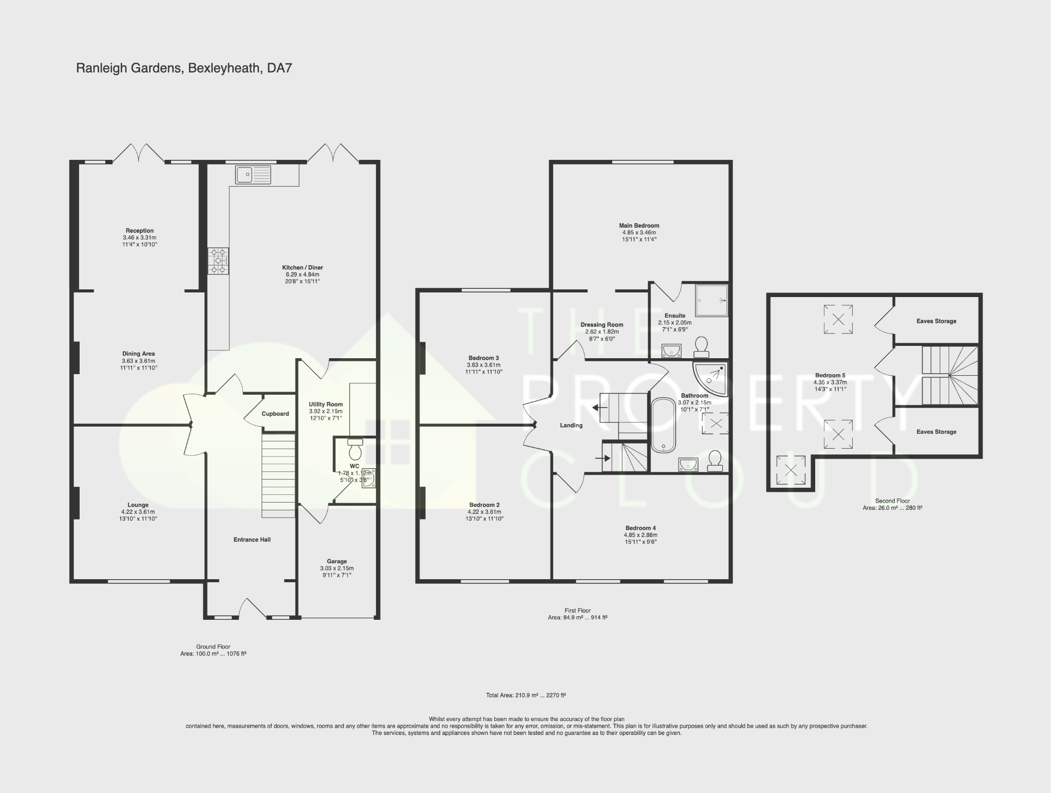 14, Ranleigh Gardens, Bexleyheath floorplan