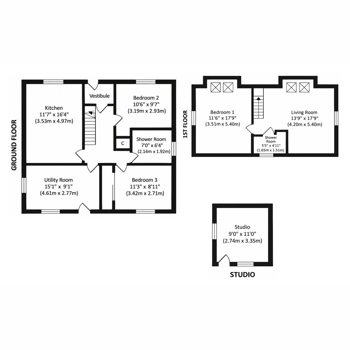 Cuileann, Inverinate, Kyle floorplan