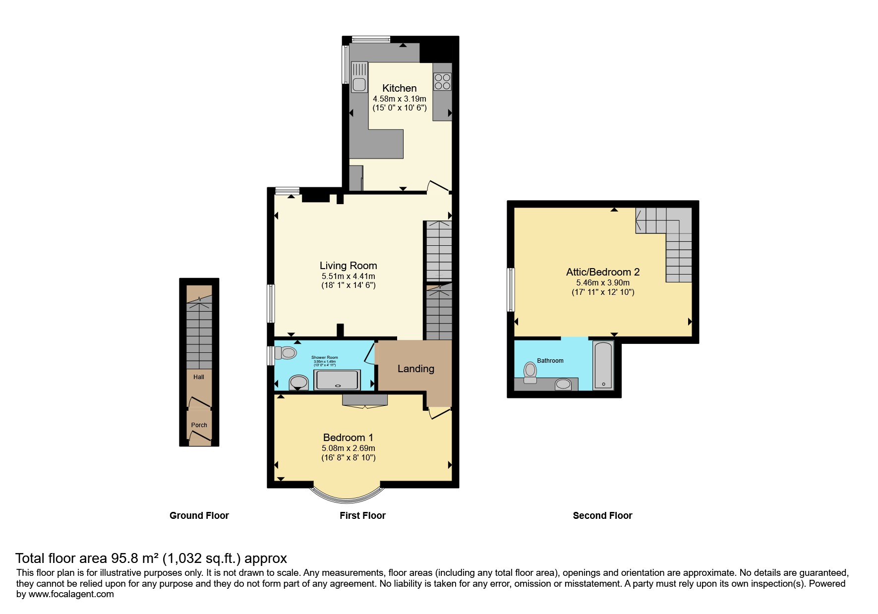 103, Church Lane, Normanton floorplan