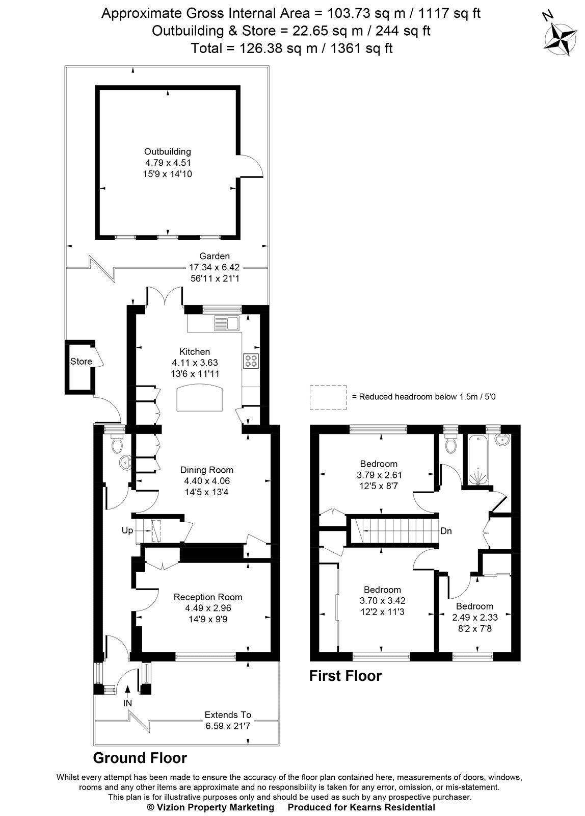 147, Wise Lane, West Drayton floorplan