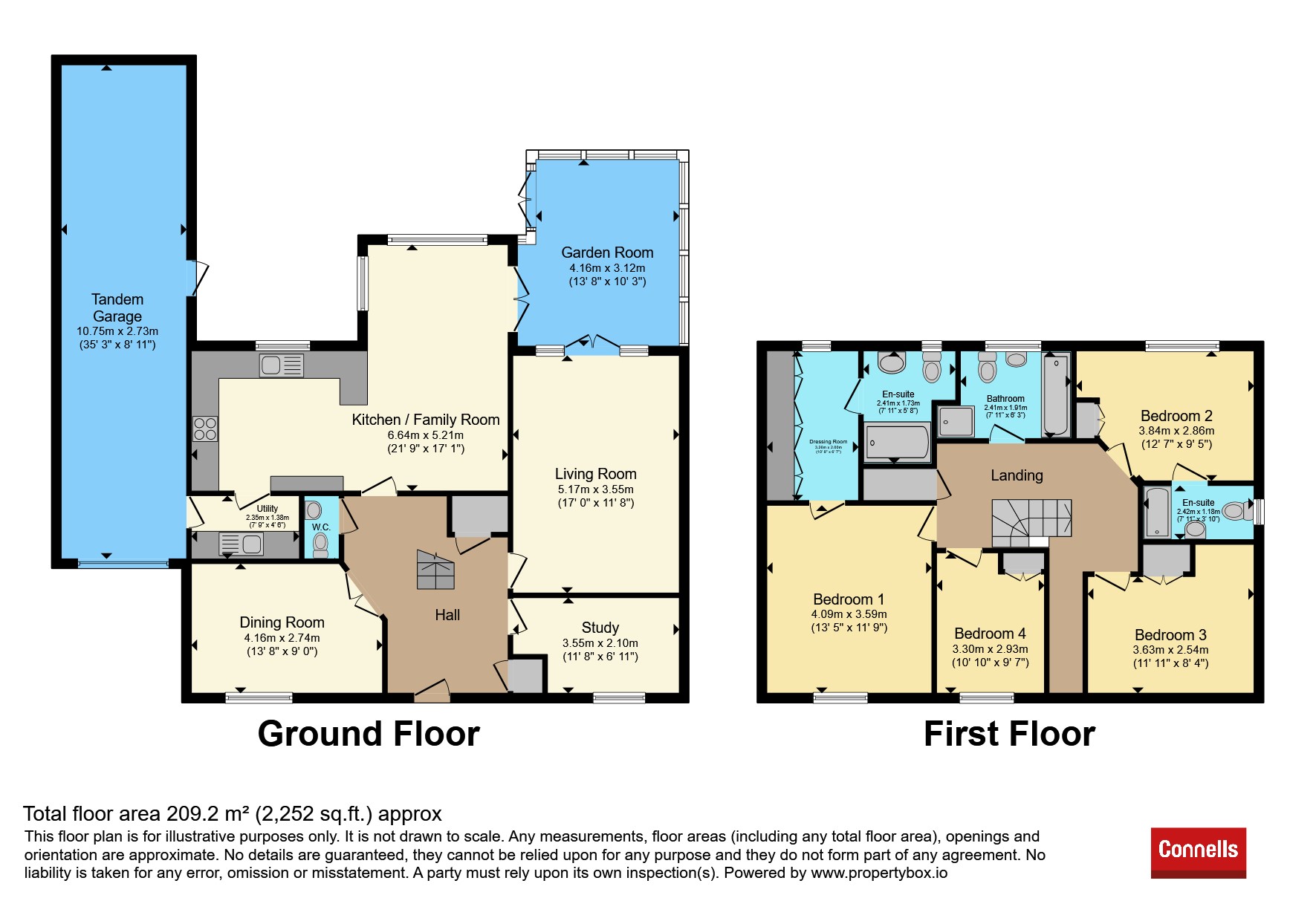 3, Cole Close, Taunton floorplan