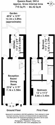 2 Bedrooms Terraced house to rent in Queens Road, London SW14