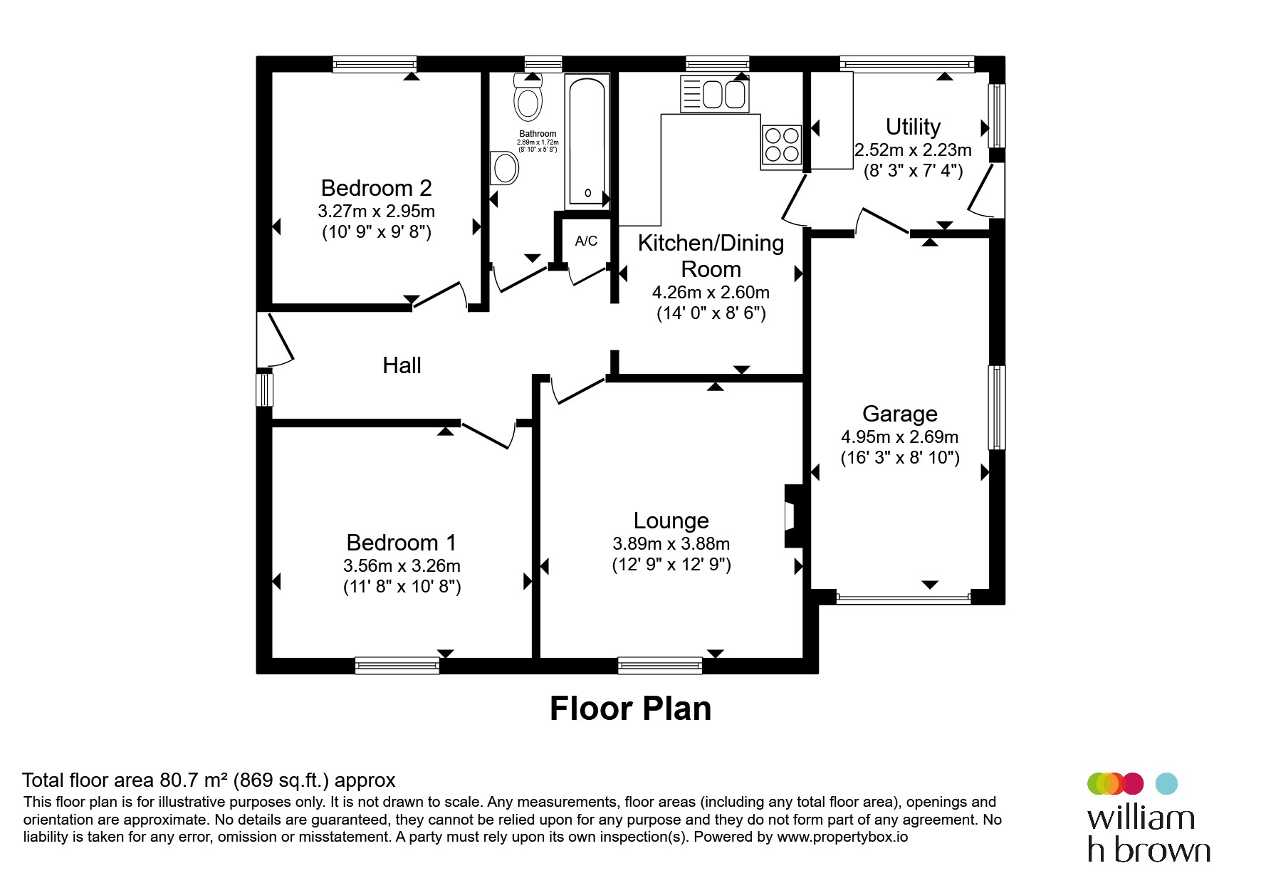 18, Windsor Gardens, Spalding floorplan