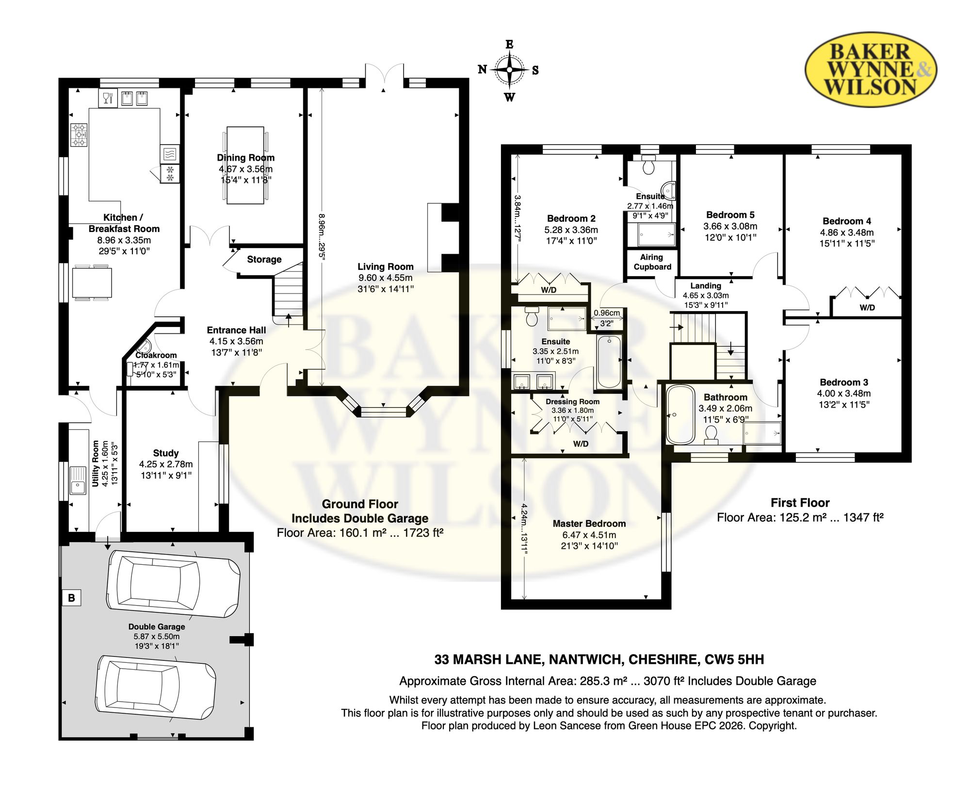 33 Marsh Lane, Nantwich floorplan