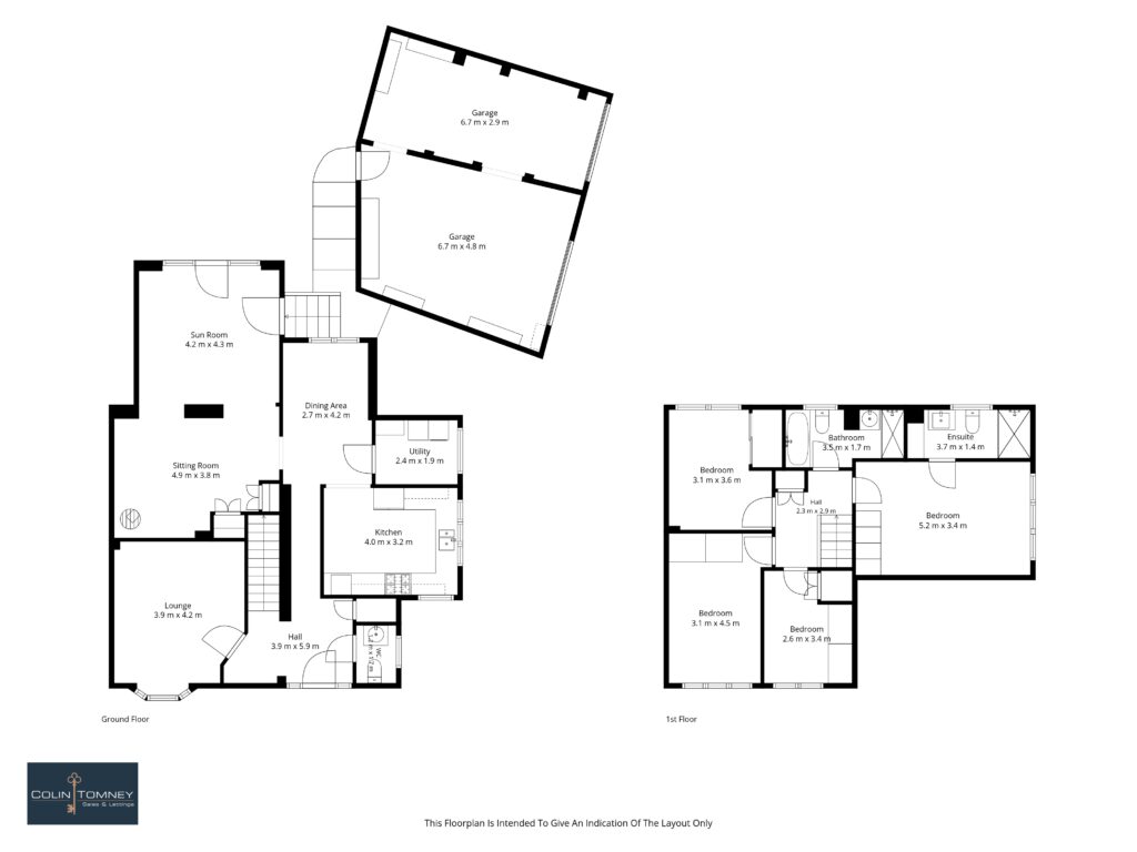 2, Galloway Road, Airdrie floorplan