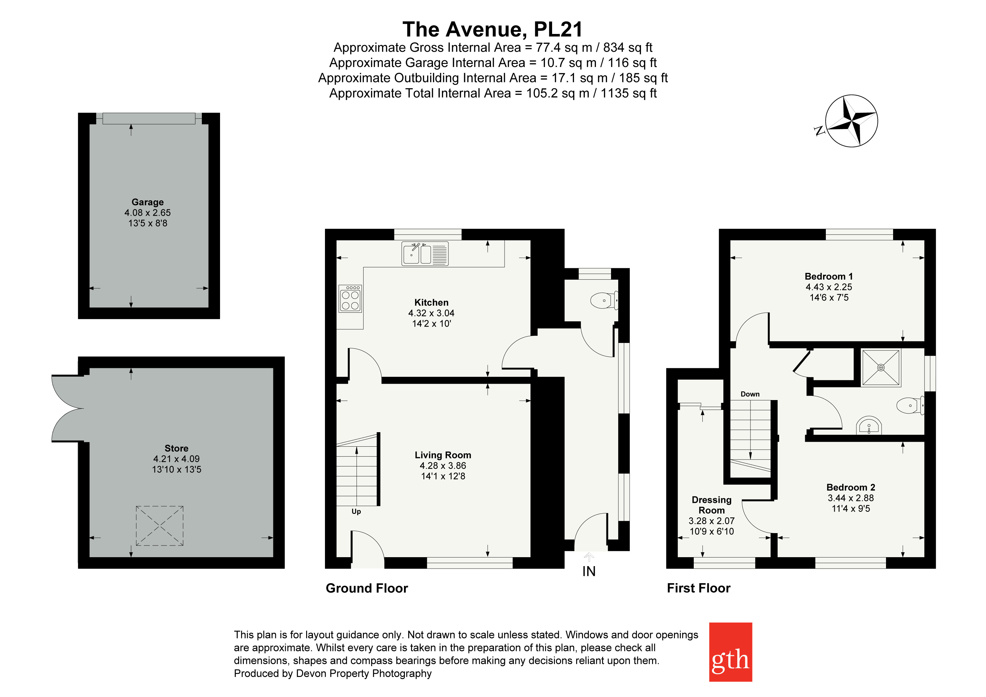 4, The Avenue, Ivybridge floorplan