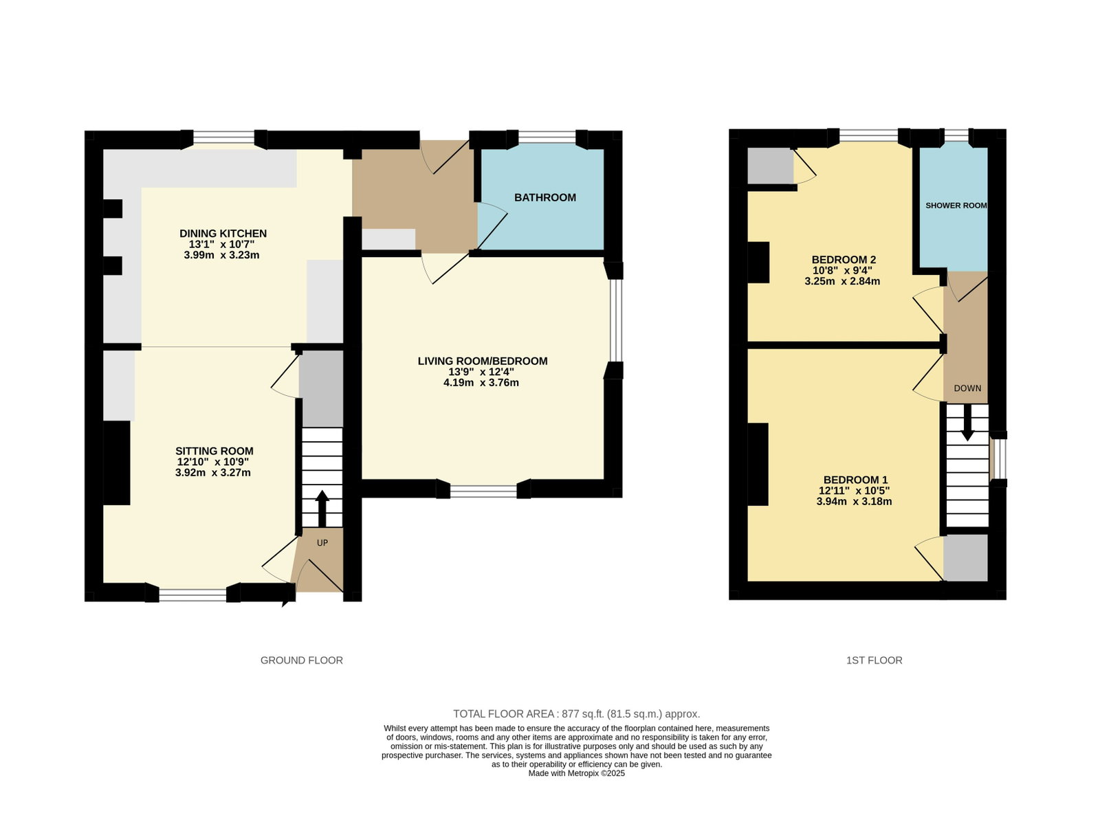Copgrove Terrace, Harrogate floorplan