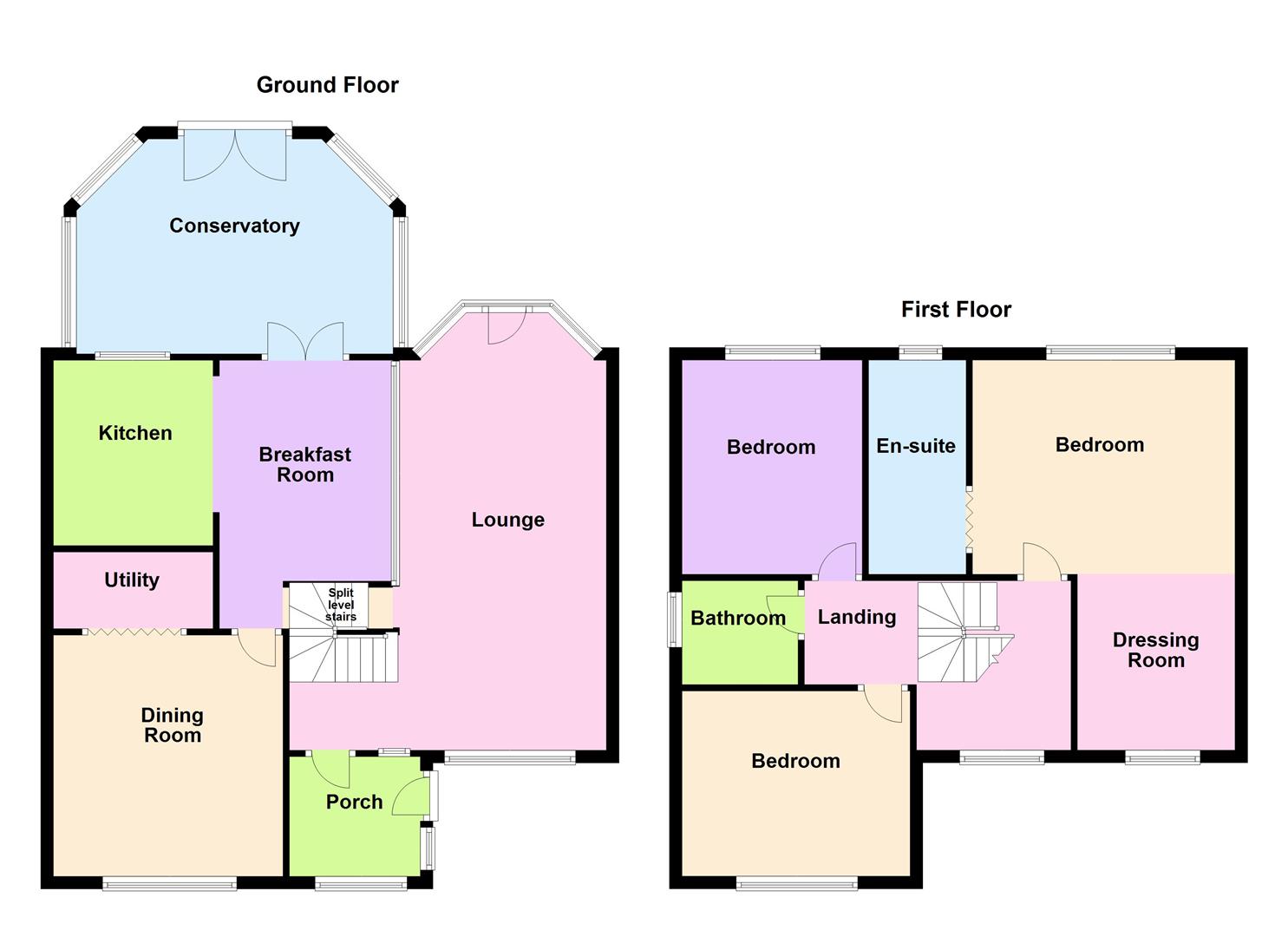 3, Wheatfield, Stalybridge floorplan