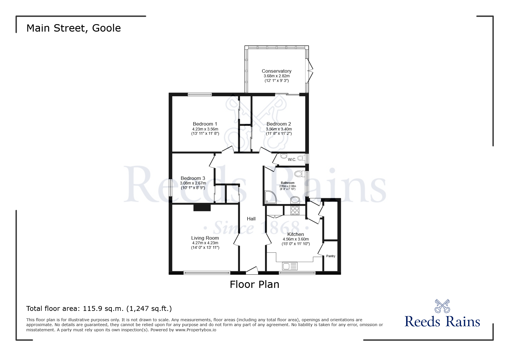 The Green,, Main Street, Goole floorplan