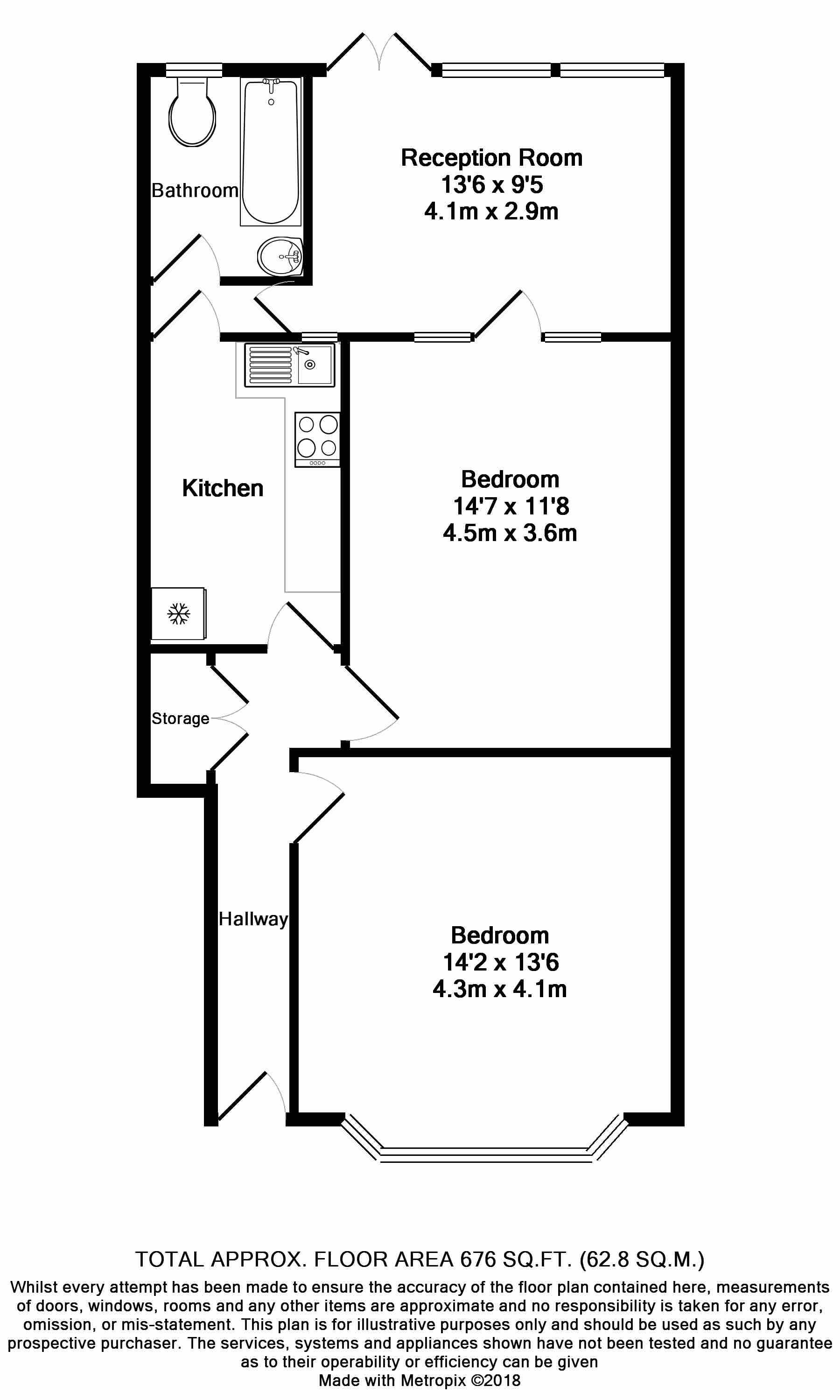 1 Bedrooms Flat to rent in Somerset Road, Harrow, Middlesex HA1