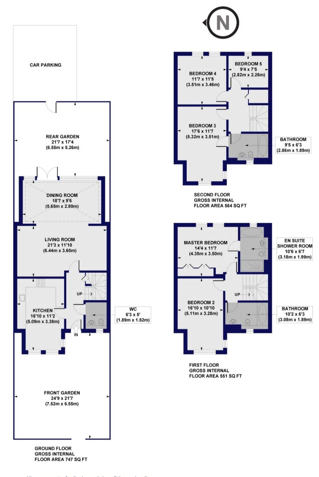 13 Kinsale Close, London floorplan