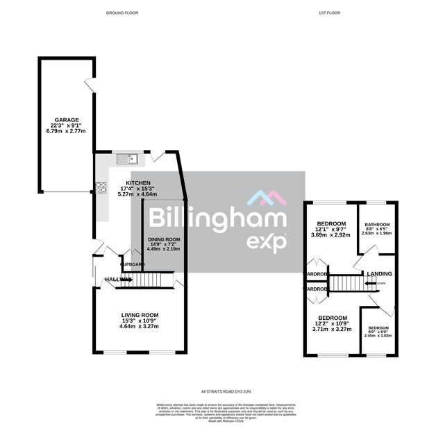 44, Straits Road, Dudley floorplan
