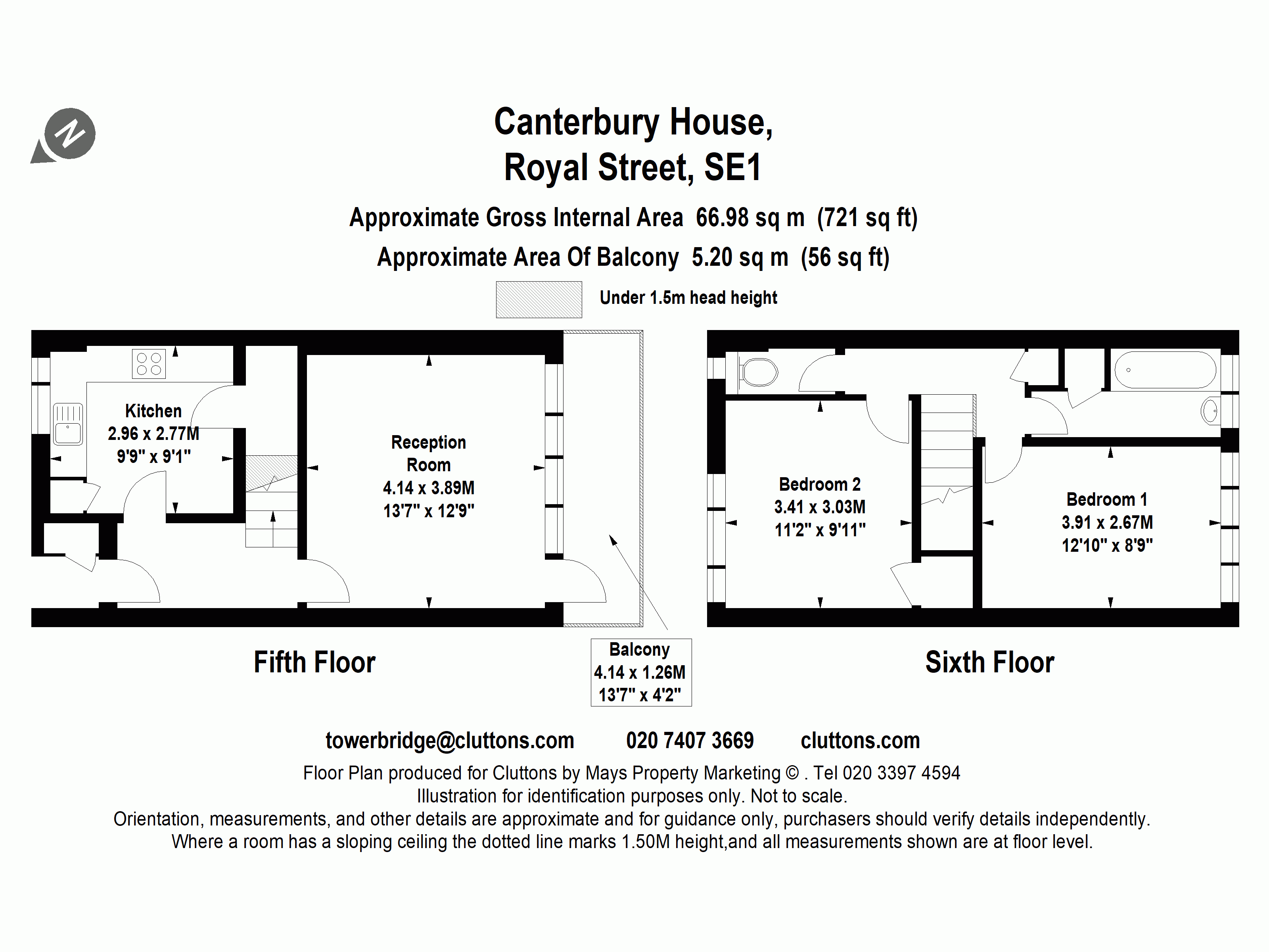 Royal Street, London floorplan