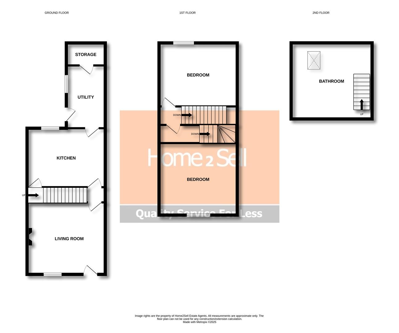 28, Brook Street, Belper floorplan