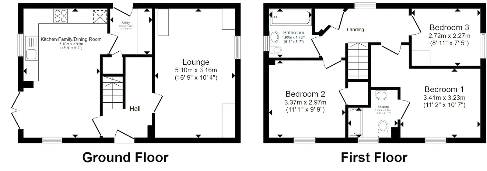 12, Jones Grove, Leamington Spa floorplan