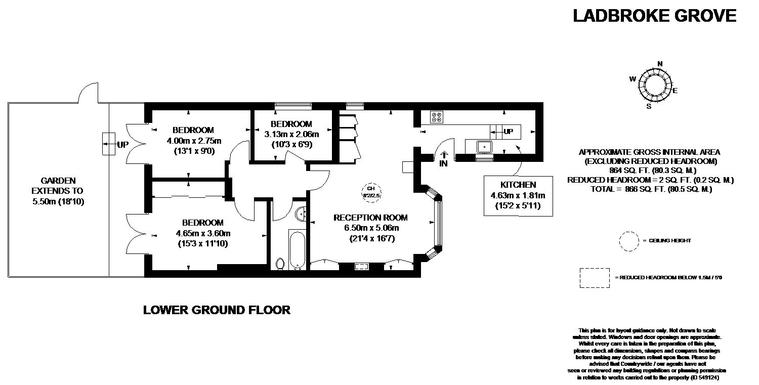 2 Bedrooms Flat for sale in Ladbroke Grove, London W11